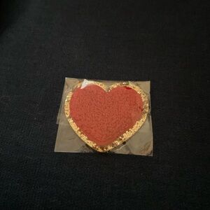 Stoney Clover Lane glitter varsity heart patch